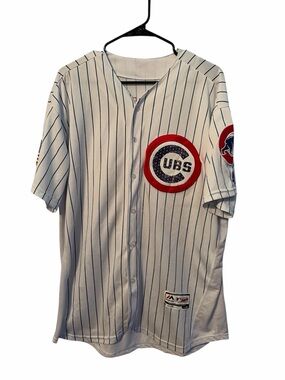 Majestic Chicago Cubs Anthony Rizzo 2016 Size 52  Size XL Baseball